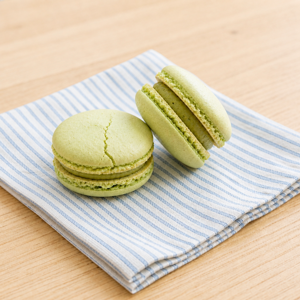 Almond Pistachio Macaron