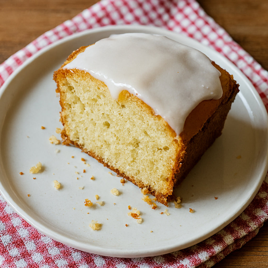 Iced Lemon Pound Cake