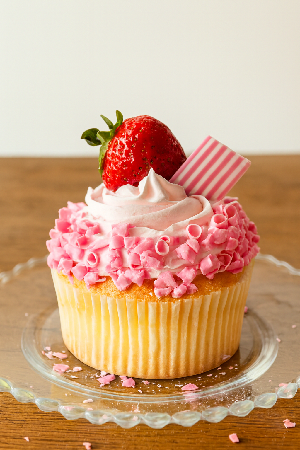 Strawberry Sweetheart Cake