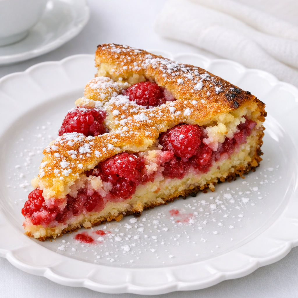 Wild Raspberry Clafoutis