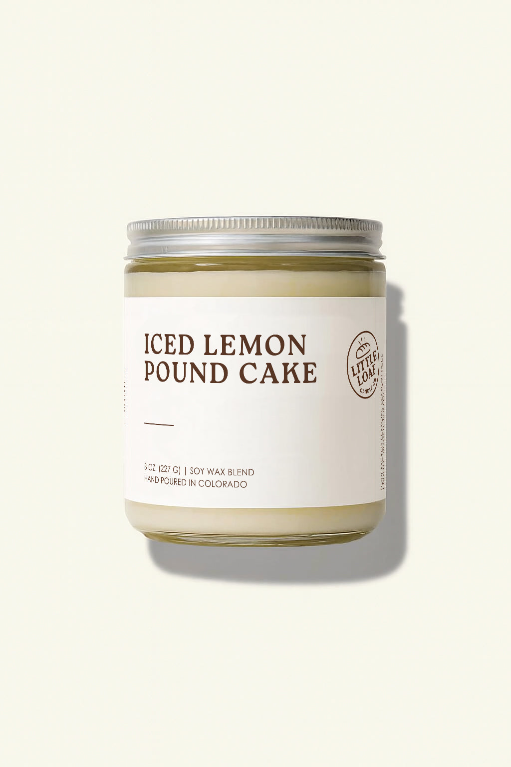 Iced Lemon Pound Cake